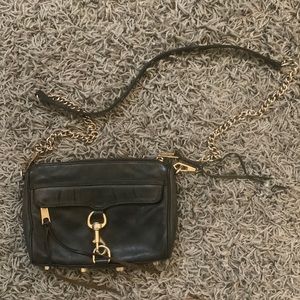 Rebecca Minkoff black leather purse